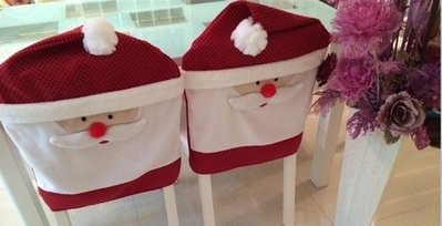 下殺 聖誕老人椅套 聖誕節熱銷裝飾道具聖誕節禮新品 可開發票 衣服服裝裝飾裝扮復古表演服TY036