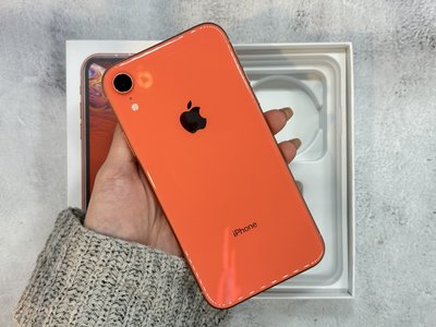 🌚 二手機 iPhone XR 64G 橘色 台灣公司貨
