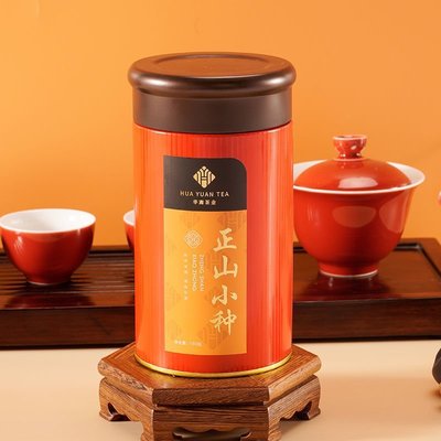 【熱賣下殺價】正山小種紅茶特級濃香型桐木關茶葉武夷山紅茶罐裝禮盒裝150g