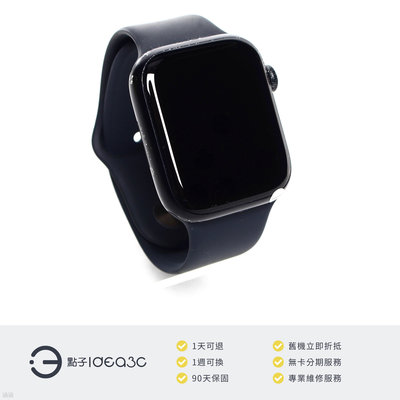 「點子3C」Apple Watch S7 45mm LTE版【店保3個月】A2478 MKJP3TA 午夜色鋁金屬錶殼 午夜色運動錶帶 雙核心處理器 DN554