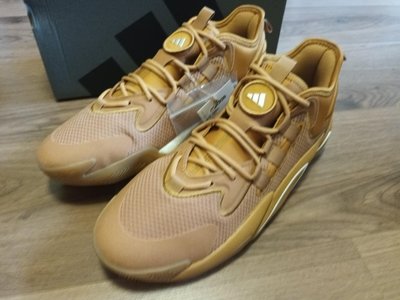 3 土黃配色天足籃球鞋 Adidas BYW select US11.5 29.5cm 全新正品公司貨