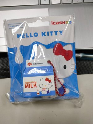 7-11二代2.0感應式Milk icash卡-三麗鷗Hello Kitty-牛奶(牛奶盒外形)