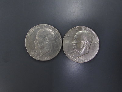ag1295，1976年，美國200週年紀念幣，$ 1 共2枚一標。