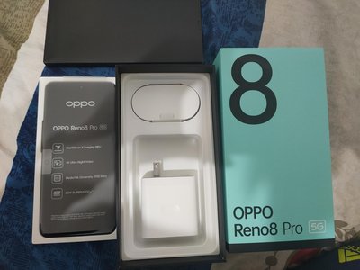 #全新品OPPO Reno 8 Pro 5G 琉光黑 (12+256)