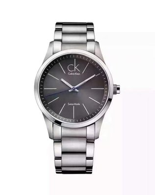 現貨Calvin Klein/Ck手錶男三針條形刻度精鋼石英腕錶計時碼錶明星同款熱銷