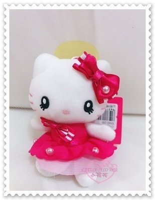 ♥小公主日本精品♥ Hello Kitty 珍珠項鍊 蝴蝶結 洋裝 吊飾 鑰匙圈 包包掛飾 大阪限定 96511602