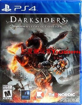 全新正版原裝PS4游戲光盤 暗黑血統1 戰神版 Darksiders美版英文『三夏潮玩客』