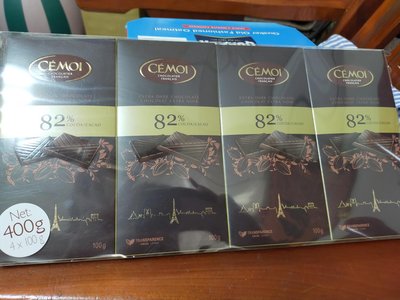 CÉMOI 82% 黑巧克力 100公克 好市多 台中 代購