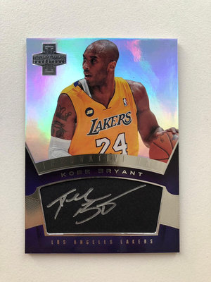 2012 Kobe Bryant 簽名卡 球員卡 小飛俠 KOBE 科比 籃球 球衣 球鞋 卡片 銀簽