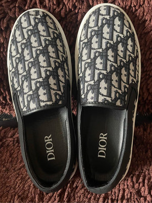 Dior 男福樂鞋字母圖案設計43號