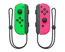 @電子街3C 特賣會@全新 任天堂 Nintendo Switch Joy-con(左右手套裝)綠色&粉紅 手把