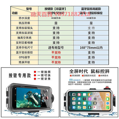 手機防水殼潛水套水下高清拍攝神器游泳防水袋適用蘋果華為通用殼