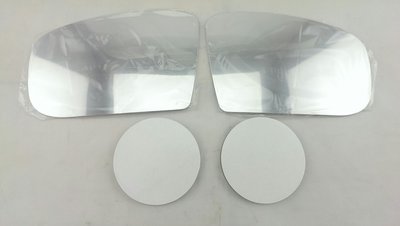 **HDS**賓士 W220 ( 98- 06) 白鉻鏡片(一組 左+右 貼黏式) 後視鏡片 後照鏡玻璃 後視鏡玻璃