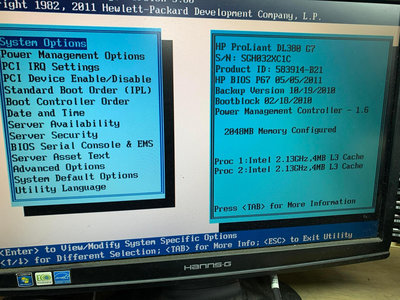 出售HP ProLiant  DL380 G7 伺服器主機  只要2000元...  實機拍攝，物品狀況如照片