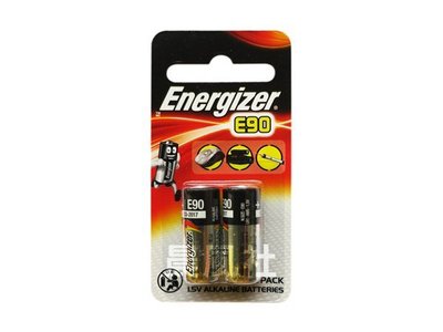 含稅【晨風社】勁量 Energizer 公司貨 5號 LR1 E90 N Size 鹼性 電池 (2入)