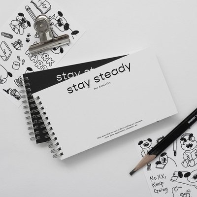 ❅PAVEE❅ 韓國be on d~ Stay Steady  讀書計畫 週計畫 學習計畫 (6個月)