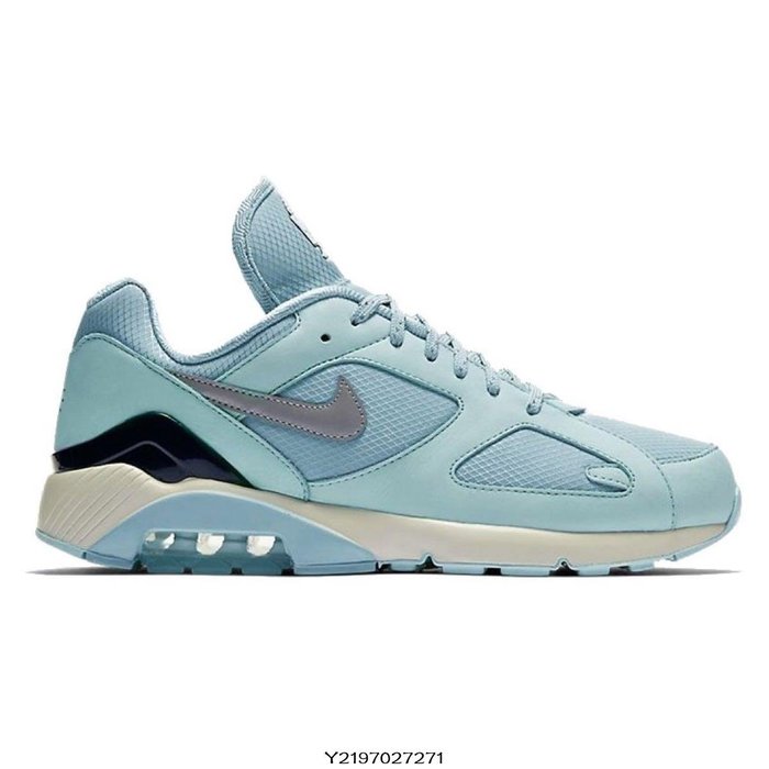 全新正品Nike air Max 180 90 1 ice 北卡藍銀白冰與火之歌AV3734-400