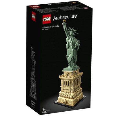 (全新未拆 )樂高 21042 建築系列 紐約 自由女神  LEGO Architecture 女神 lego (請先問與答）