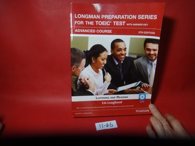 【愛悅二手書坊 11-46】Longman Preparation Series for the TOEIC Test