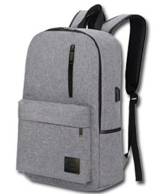 【Lynx USB 充電座時尚電腦後背包雙肩背包筆電包】全新定價1680元，特價350元。