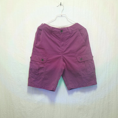 Timberland 短褲 休閒褲 紫 極稀有 老品 復古 古著 Vintage