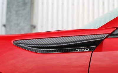 適用斯巴魯BRZ 豐田86 TRD款 改裝前葉子板風刀 碳纖維前沙板風刃---請詢價
