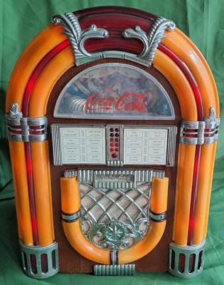 Juke Box-1 可口可樂復古錄音帶/收音機