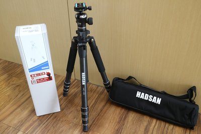 【日產旗艦】HADSAN HC-101 碳纖維三腳架 反折38cm 1.45KG 湧蓮公司貨 類似 C15i HC101