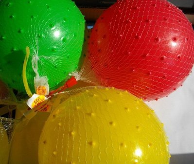 玩具 刺刺球 塑膠球 彈力球 按摩球 1粒裝 直徑約20cm