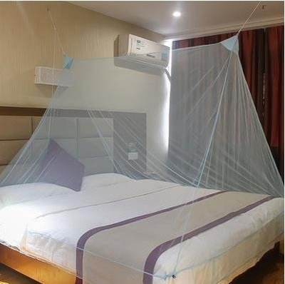 現貨熱銷-雙頂蚊帳1.8cm戶外旅行迷你便攜式簡易酒店免安裝吊頂折疊式單人沙發床 FF5341CFLP