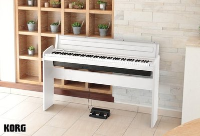 〖好聲音樂器〗白色 現貨 電鋼琴 KORG LP-180 數位鋼琴 附踏板