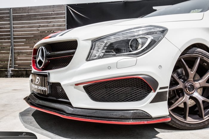 政銓企業有限公司 賓士benz W117 Cla 250 45 Amg 保桿45款前保風刀定風翼pp材質現貨 Yahoo奇摩拍賣