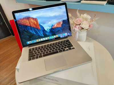 【艾爾巴二手】MacBook Pro 2015 i7-2.5G/16G/512G 灰15吋#二手筆電#漢口店 YG8WP