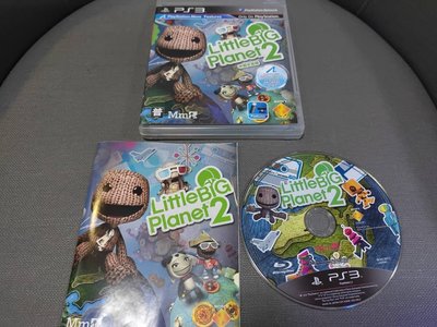 收藏絕版遊戲 PS3 小小大星球2 LITTLEBIG PLANET 2 中文版 盒書完整 片況佳