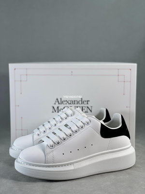 【小明潮鞋】Alexander McQueen 全白色皮革 厚底 休閒 運動鞋 男耐吉 愛迪達