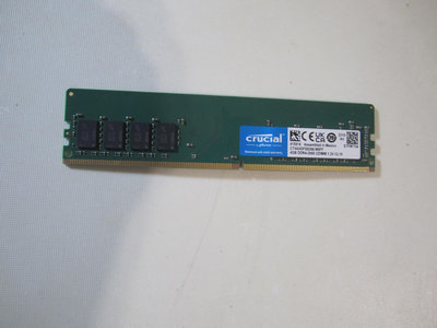 美光 Crucial DDR4 2666 4G桌上型記憶體