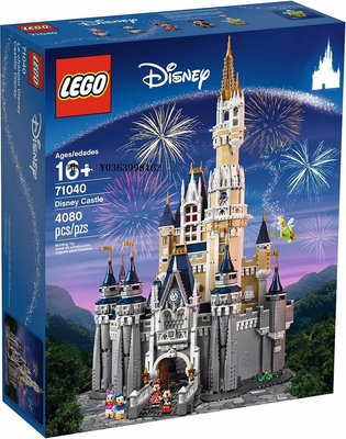 城堡LEGO樂高71040迪士尼城堡米奇米妮 男女孩高難度拼搭積木模型玩具玩具