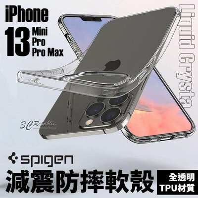 shell++SGP SPIGEN Liquid Crystal 手機殼 防摔殼 透明殼 軟殼 iPhone 13 pro max