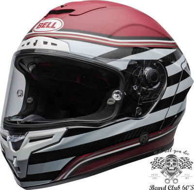 ♛大鬍子俱樂部♛ Bell® Race Star Flex DLX Tantrum 2 美國 頂級 碳纖維 全罩 安全帽