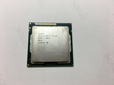 電腦雜貨店→二手 Intel I5-2500 CPU 1155腳位 $130