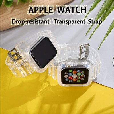 XIYU透明錶帶Apple Watch 5/4/3/2 / 1iwatch 38/40/42 / 44mm防摔腕帶