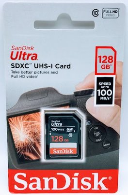 SanDisk Ultra SDXC 128GB 記憶卡 SD 128G UHS-I Class10 100MB/s 公司貨 SDSDUNR