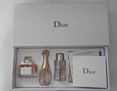 全新Dior迪奧經典香氛組 Miss Dior香氛 5ml+J ‘adore香氛 5ml+JOY by Dior 香氛