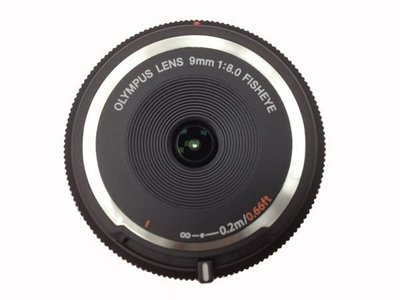 【華揚數位】☆全新 Olympus 9mm F8.0 黑色 魚眼鏡頭 M4/3 BLC-0980 F8 元佑公司貨