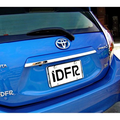 【JR佳睿精品】2012-UP Toyota Prius C 細版 鍍鉻 後門飾條 後廂飾條 尾門 車身 飾條 豐田