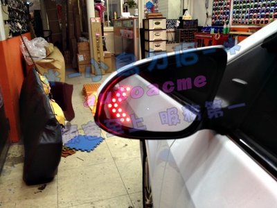 【小鳥的店】豐田 SIENTA CHR 各車系 LED 方向燈 跑馬燈款 鉻鏡 鏡片 雙箭頭 卡榫式 台製
