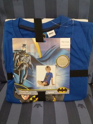 『BAN'S SHOP』BATMAN 蝙蝠俠 兒童 套裝組 衣服+褲子組 正版 義大利購回 全新
