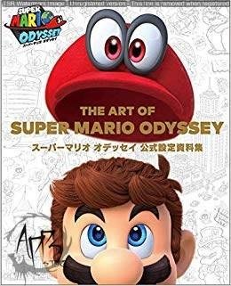 [APPS STORE]日版 超級瑪利歐 奧德賽 公式設定資料集《THE ART OF SUPER MARIO