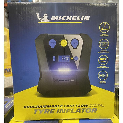 MICHELIN RYRE INF 米其林智能设定打气机数位智能LED液晶荧幕 C134166
