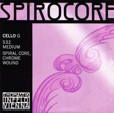 [台灣博聲提琴弦樂] 奧地利Spirocore大提琴弦G+C弦(S32+S33)